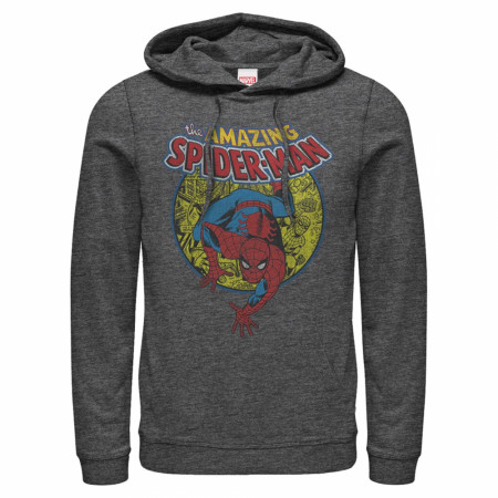 Spider-Man Crawling Through the Pages Pullover Hoodie